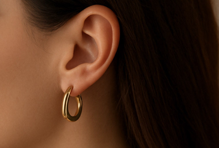Gold-Hoop-Earrings